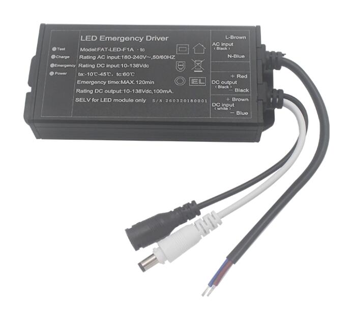 LED emergency kit for led light