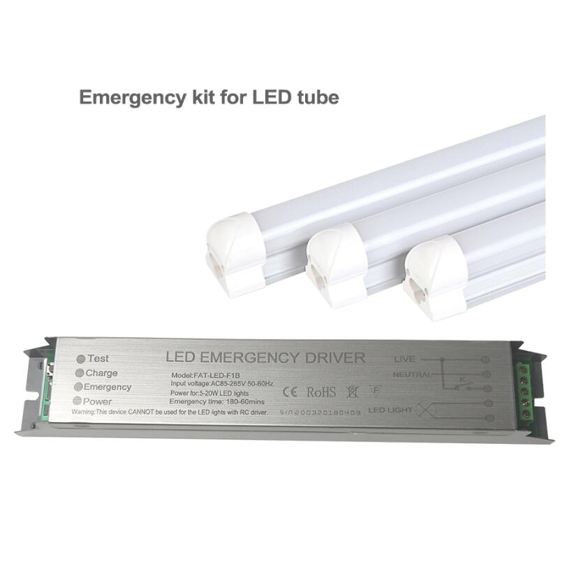 LED Emergency driver for led tube