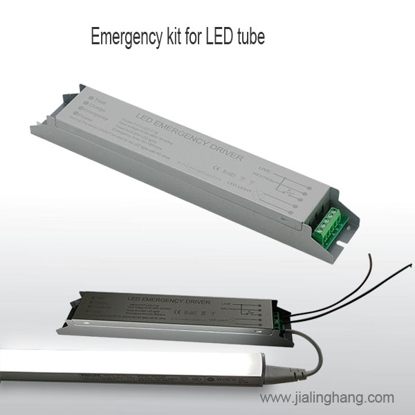 Emergency driver for LED tube T8 T5