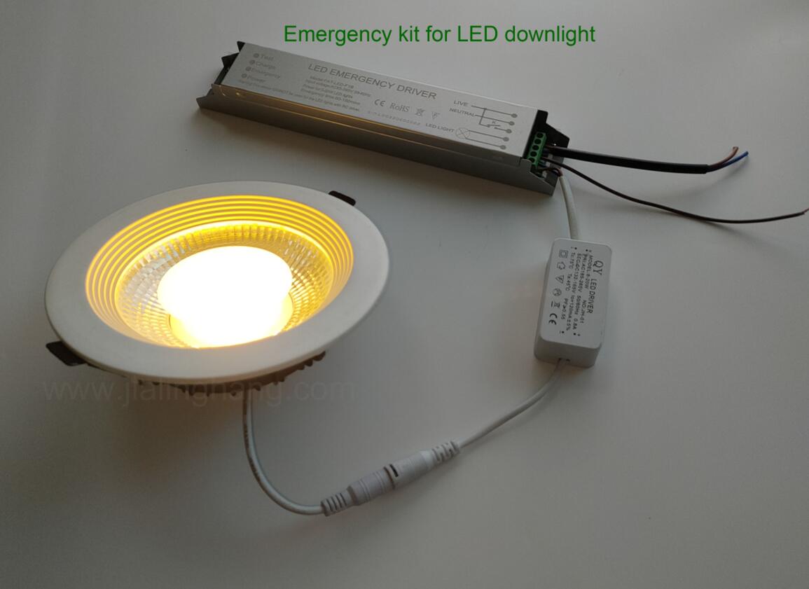 Emergency driver for LED tube T8 T5