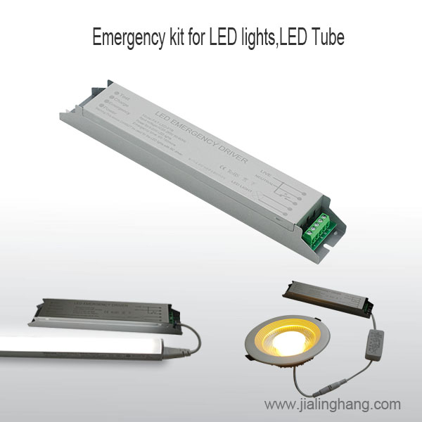 Emergency power supply for LED Light
