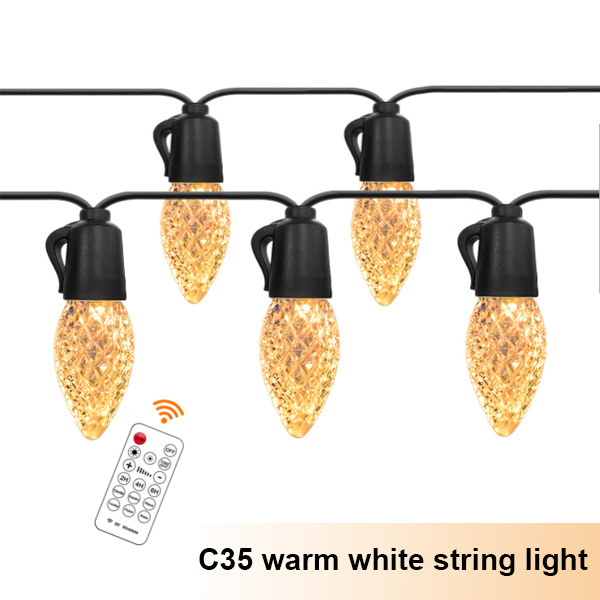 Warmwhite G35 string light
