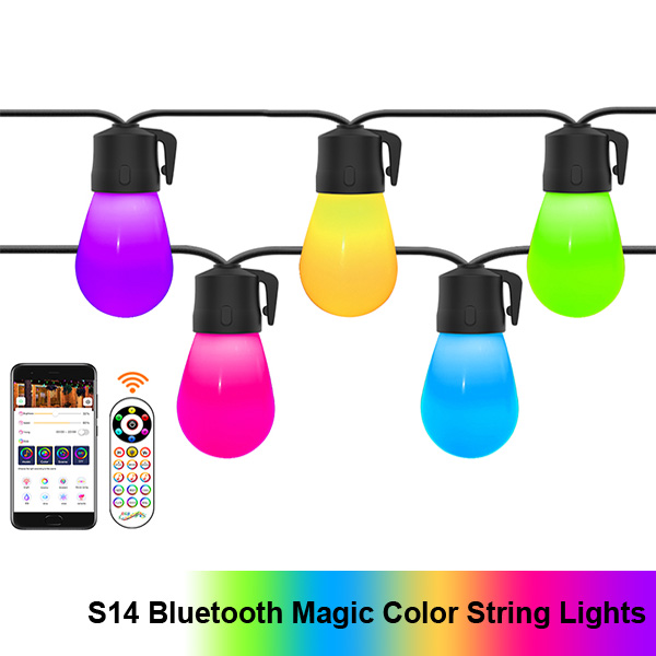 S14 RGB outdoor LED string light