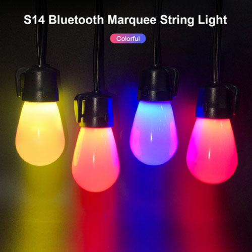 S14 RGB outdoor LED string light