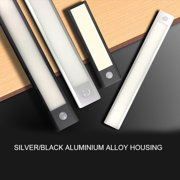 Rechargeable sensor LED cabinet light