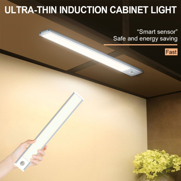 Rechargeable sensor LED cabinet light