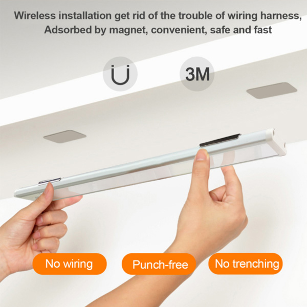 Rechargeable sensor LED cabinet light
