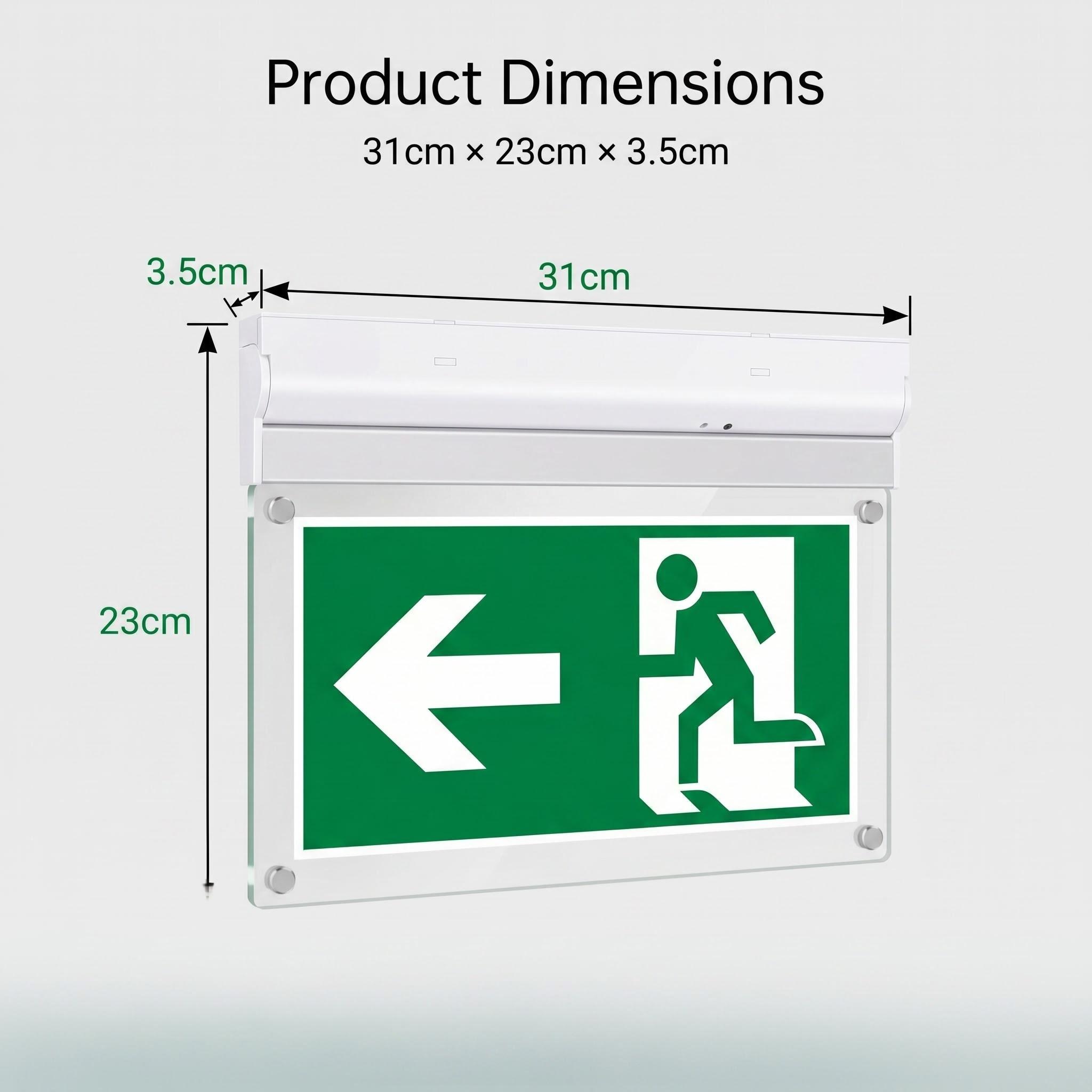 EXIT-LED-ES03-Emergency-Exit-Sign-Dimensions-size