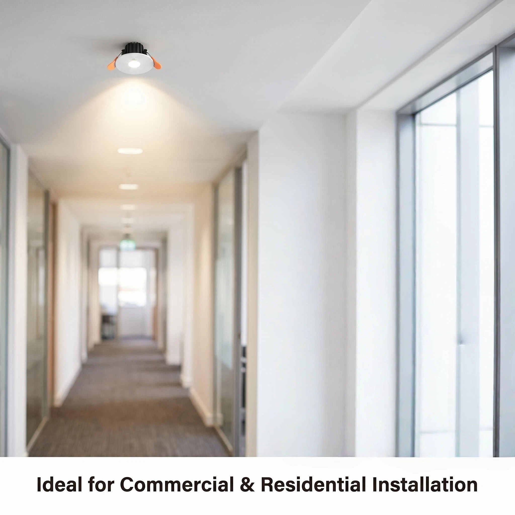 HM-SPT3W-Q: 2-in-1 Architectural Lighting & Emergency Spotlight