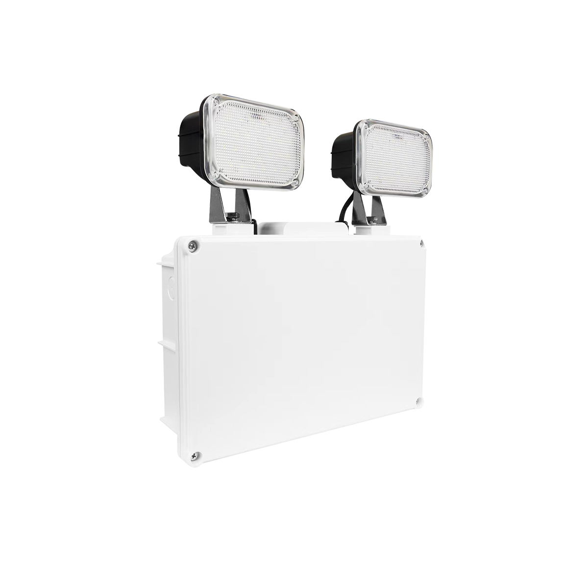 IP65 Waterproof LED Emergency Light | 1000lm High Brightness | 6000mAh LiFePO4 Battery | 2*6W Twin Head
