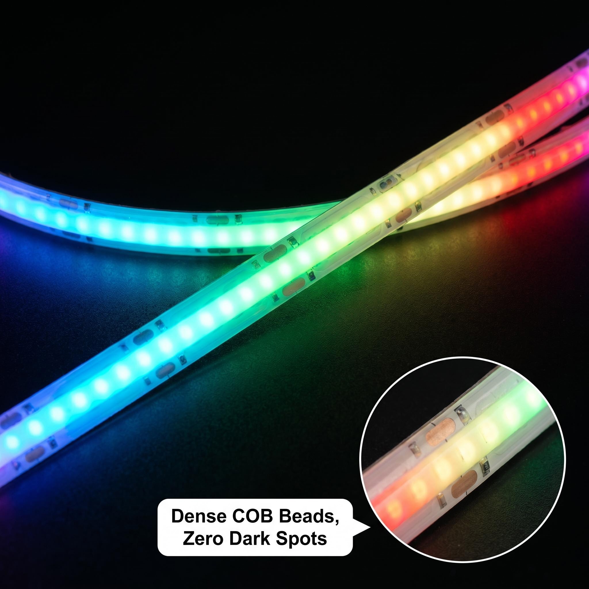 Dotless RGB COB Strip Light