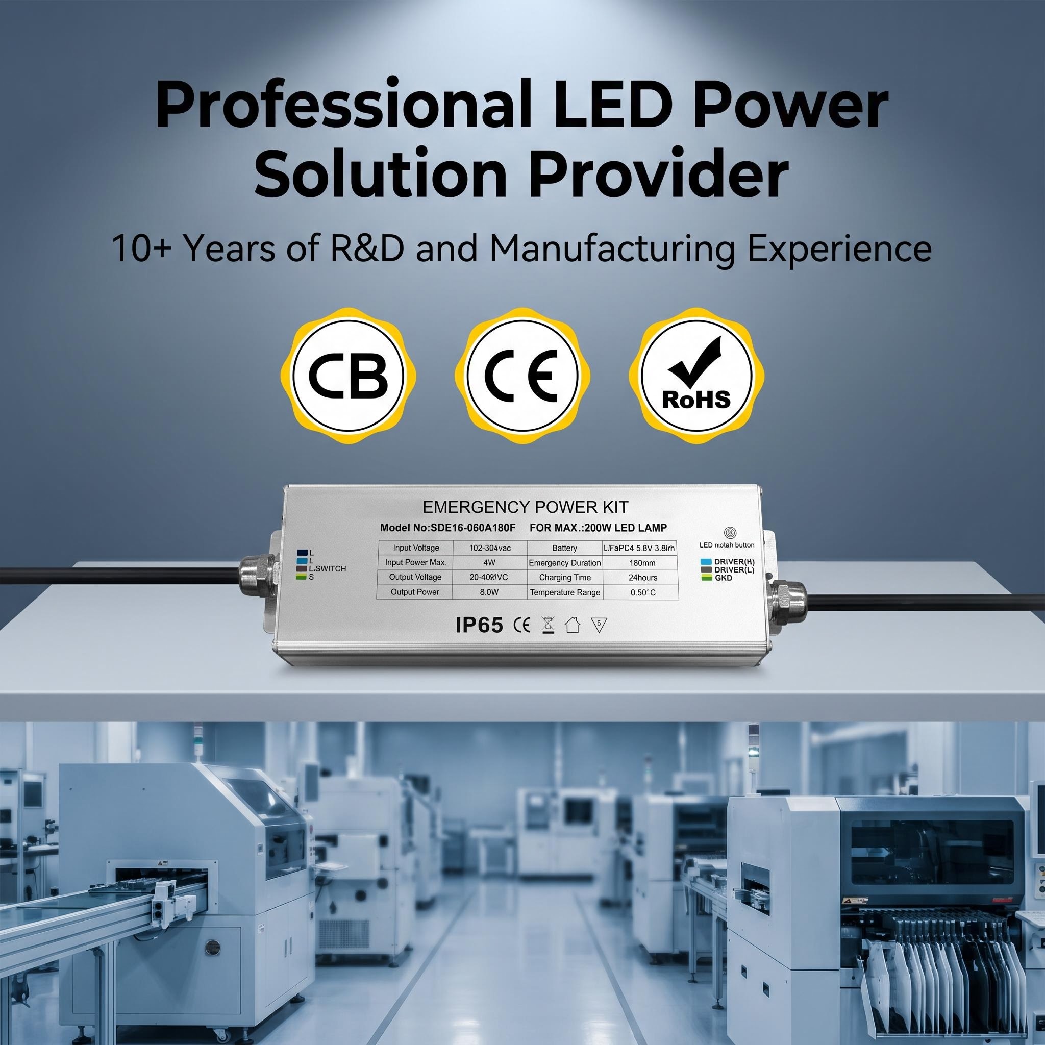 SDE14 Aluminum Emergency Module