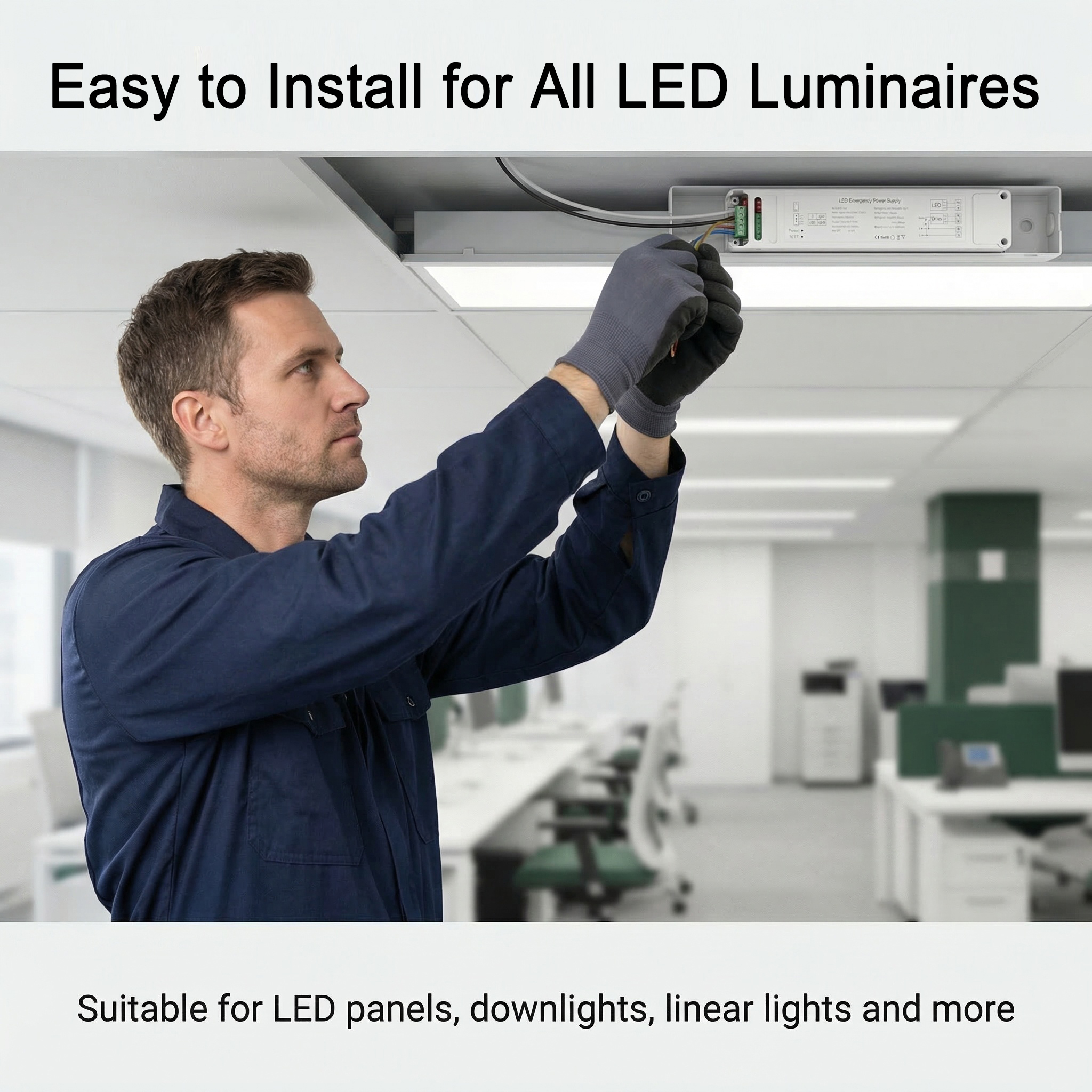 LED Emergency Driver | 8W/15W Power Selection | 90-180min Backup for 15W-100W LED Panels & Downlights EM-15W - Image 8